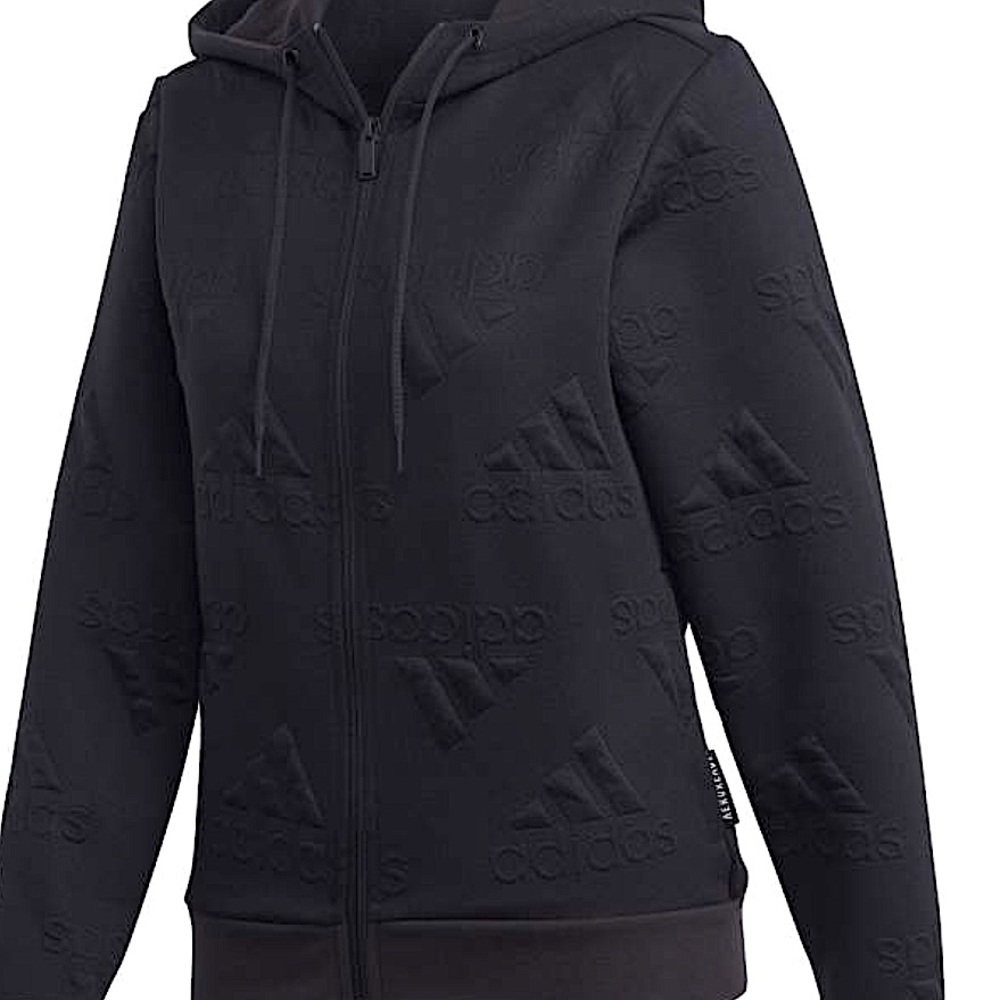 NWT BLK Adidas track jacket